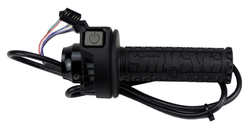 Przepustnica z uchwytem