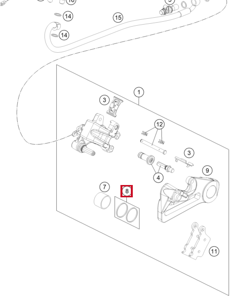 Zestaw naprawczy pierścieni uszczelniających 26mm